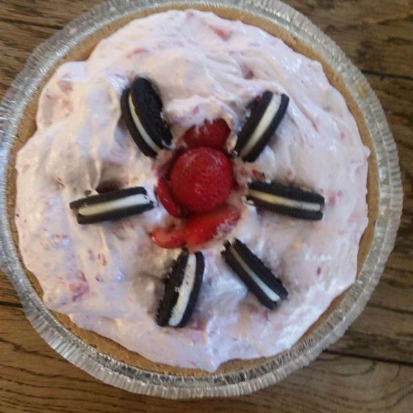 Strawberry Frozen Pie