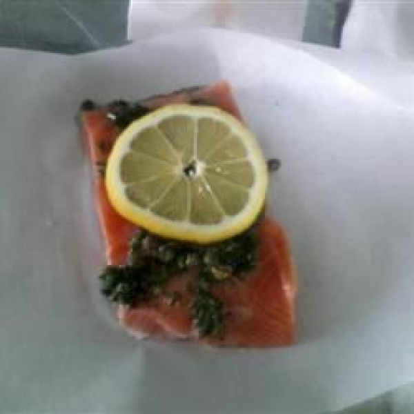 Citrus Salmon in Parchment