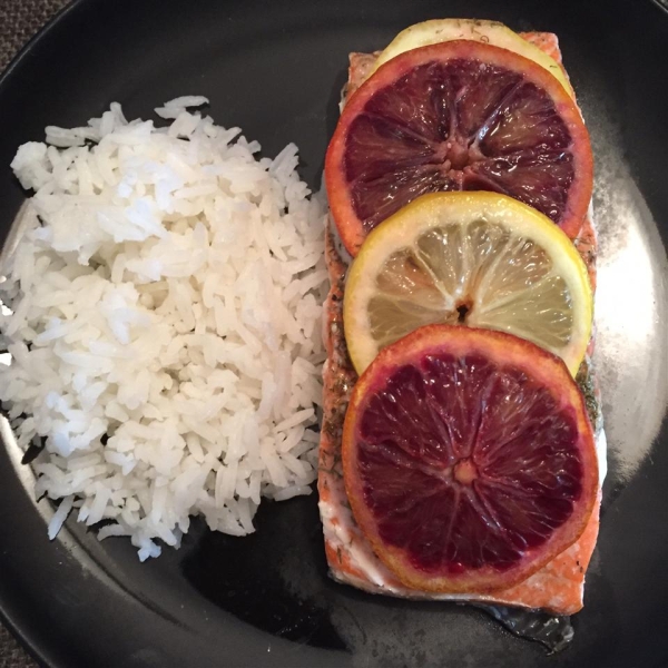 Citrus Salmon in Parchment