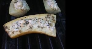 Grilled Zucchini with Feta