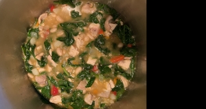 Chicken, Spinach, and Potato Soup