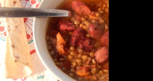 Lentil Frankfurter Soup