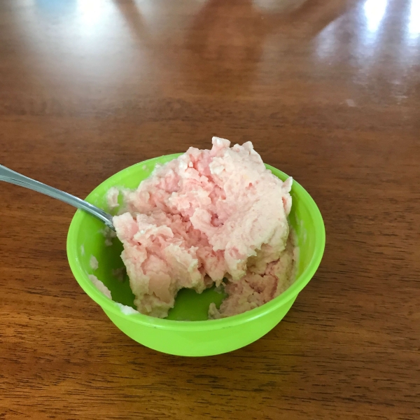 Watermelon Mint Ice Cream