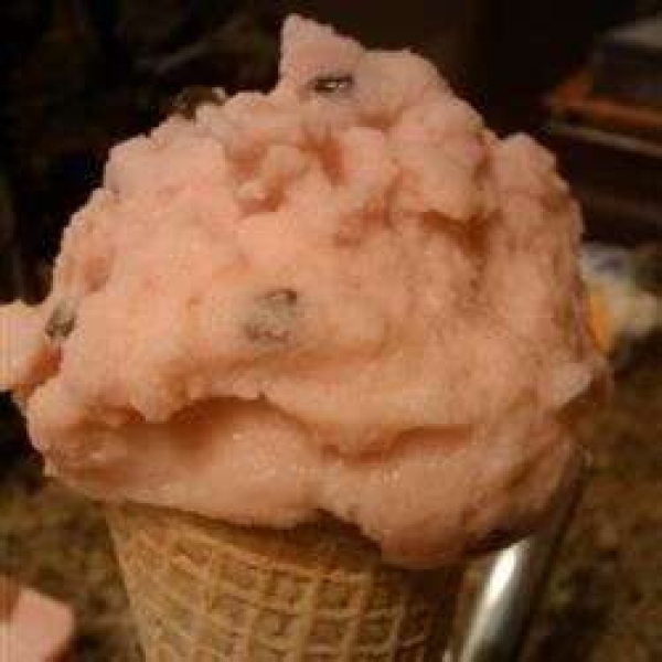 Watermelon Mint Ice Cream