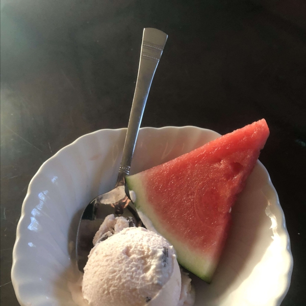 Watermelon Mint Ice Cream
