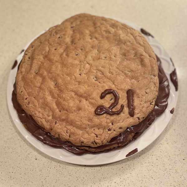 Chocolate Chip Cookie Layer Cake