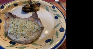 Cast Iron Skillet Pork Chops with Dijon Sauce