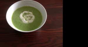 Chilled Sugar Snap Pea Soup