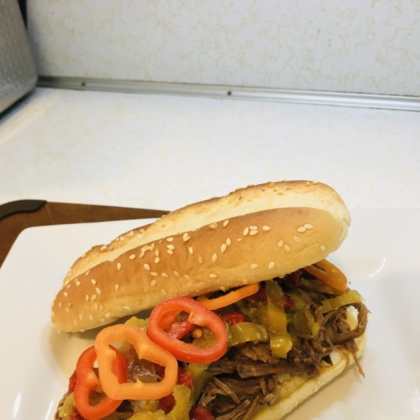 Italian Beef in a Bucket