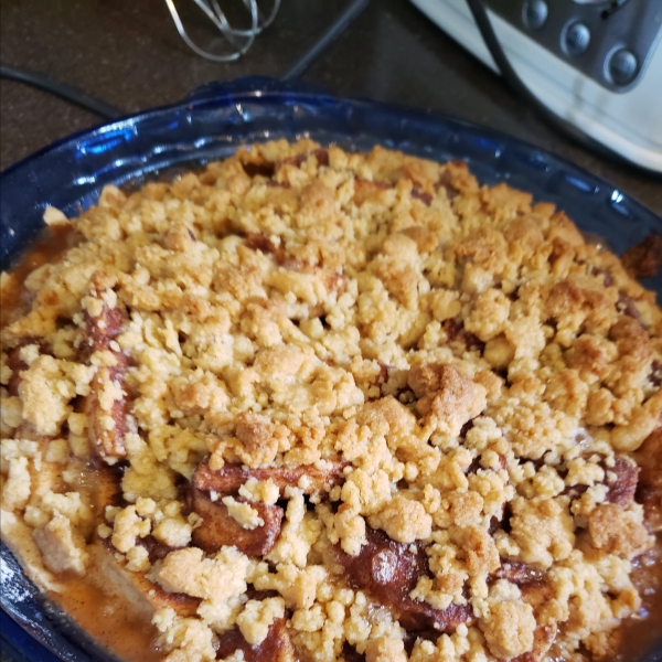 Streusel Apple Pie Topping