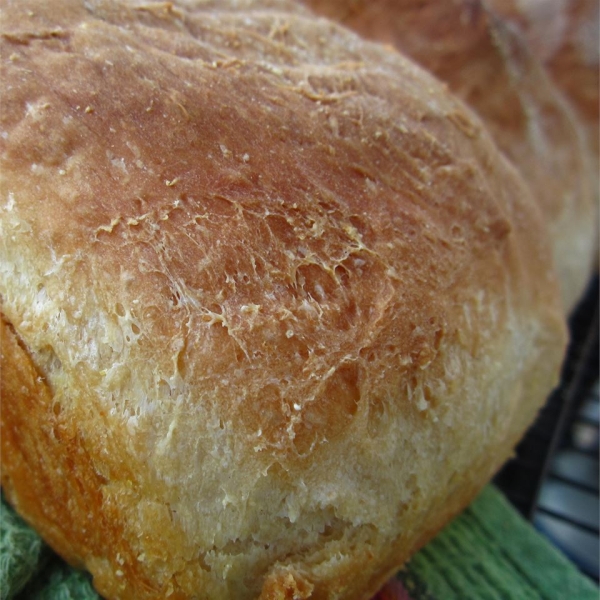 No-Knead English Muffin Loaves