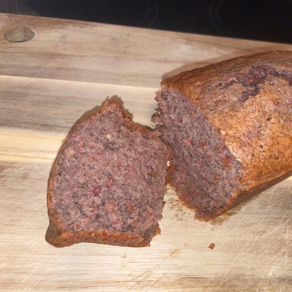 Raspberry Banana Bread