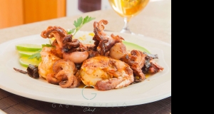 Camarones al Mojo de Ajo (Mexican Shrimp in Garlic Mojo Sauce)