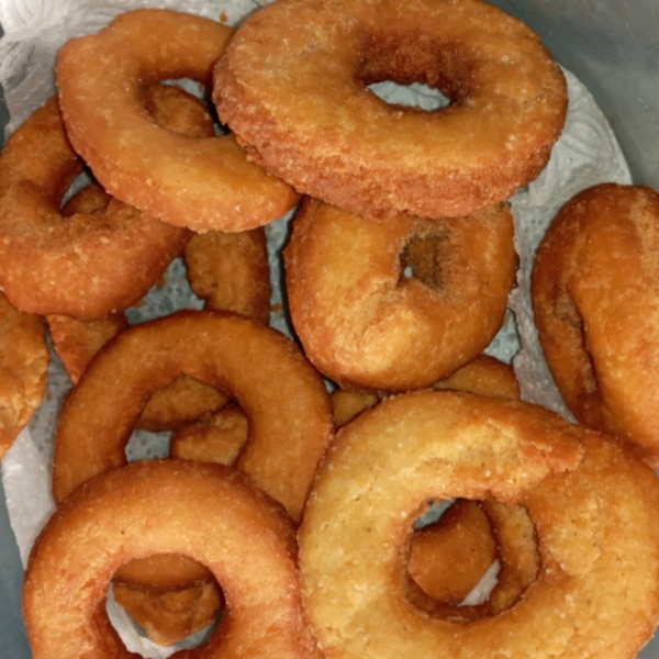 Plain Cake Doughnuts