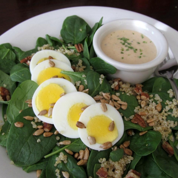 Quinoa Spinach Salad