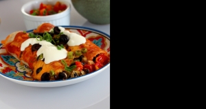 Jeannie's Vegetarian Enchiladas