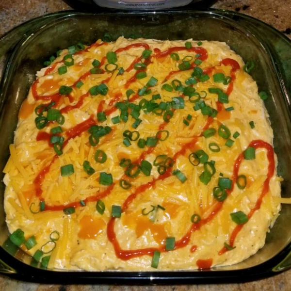 Instant Pot No-Stress Buffalo Chicken Dip