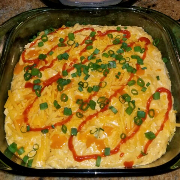 Instant Pot No-Stress Buffalo Chicken Dip