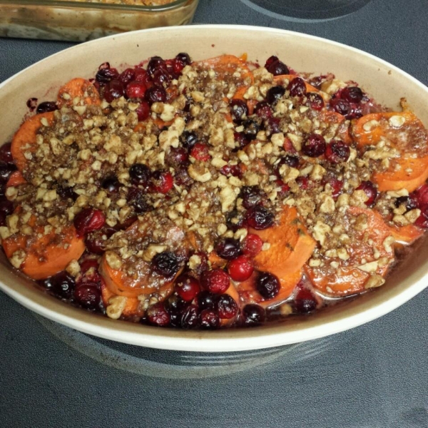 Sweet Potato Cranberry Bake