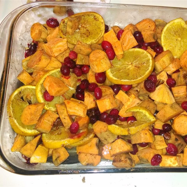 Sweet Potato Cranberry Bake