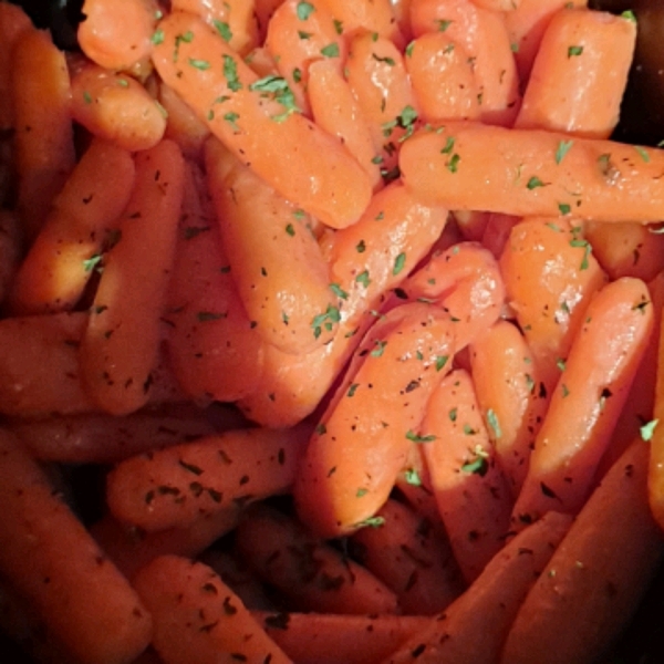 Brandy Glazed Carrots