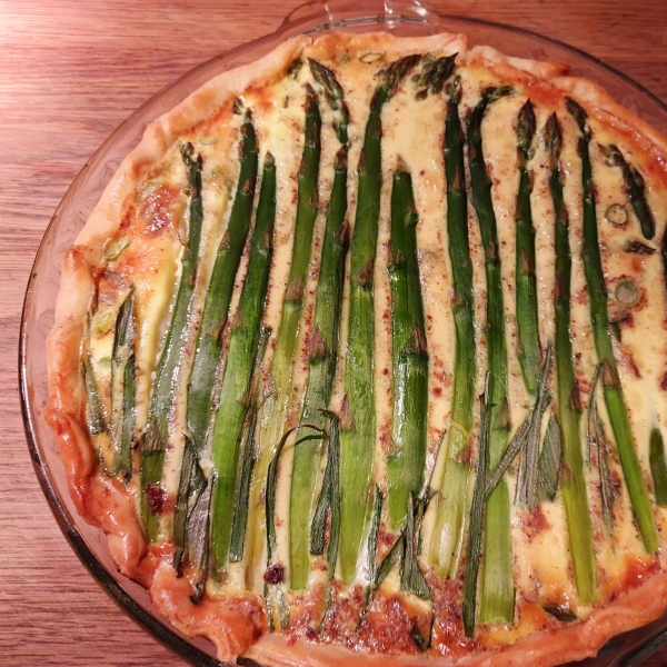 Asparagus Quiche