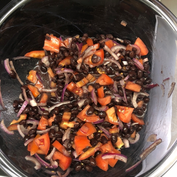 Cold Black Bean Salad