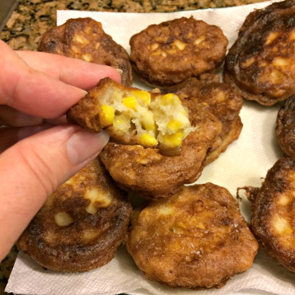 Fresh Sweet Corn Fritters