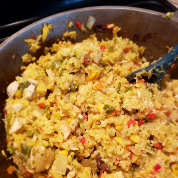 Awesome Chicken and Yellow Rice Casserole