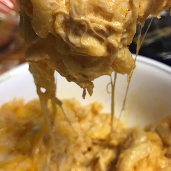 Cheesy Buffalo Chicken Casserole