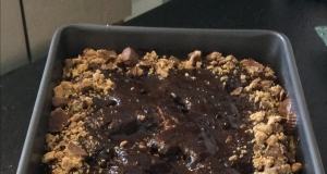 Chocolate Peanut Butter Volcano Cake