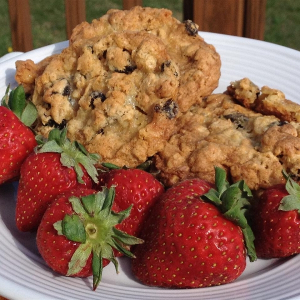 Oatmeal-Walnut-Raisin Chewies