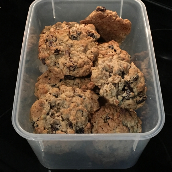 Oatmeal-Walnut-Raisin Chewies