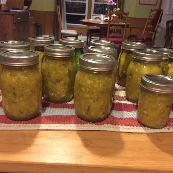 Cucumber and Onion Relish