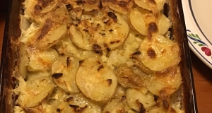 Creamy and Crispy Scalloped Potatoes