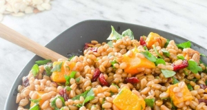 Autumn Butternut Squash and Wheat Berry Salad