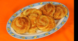 Cypriot Tahini Pies with Orange Flavor
