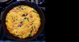 Frittata with Leftover Greens