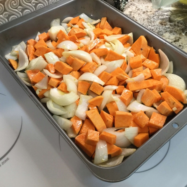 Oven Roasted Sweet Potatoes