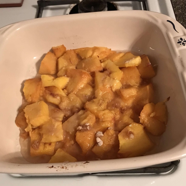 Baked Sliced Peaches