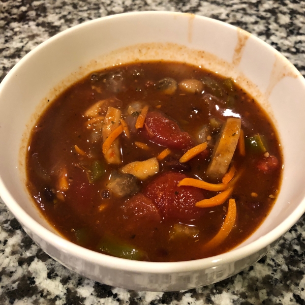 Pub-Style Vegetarian Chili