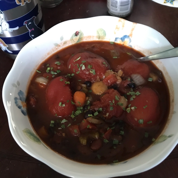 Pub-Style Vegetarian Chili