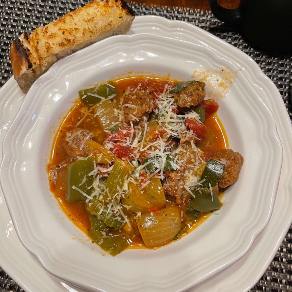 Slow Cooker Zucchini Soup