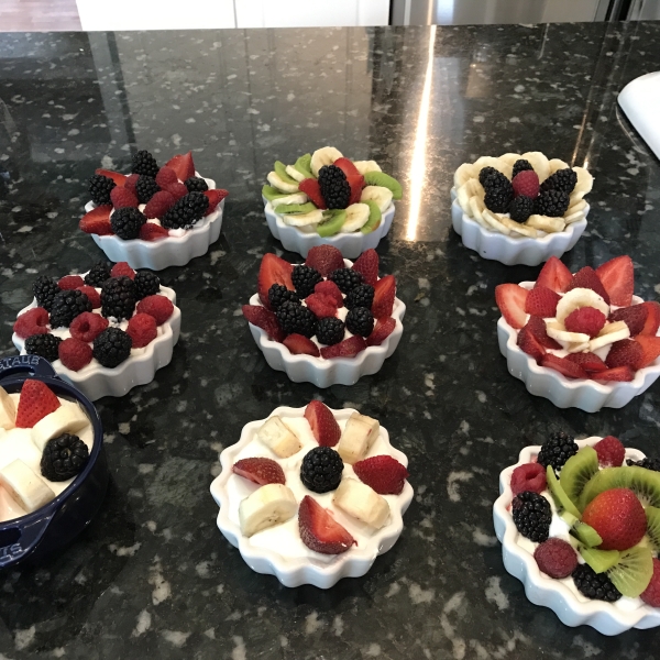 Greek Yogurt Fruit Tart