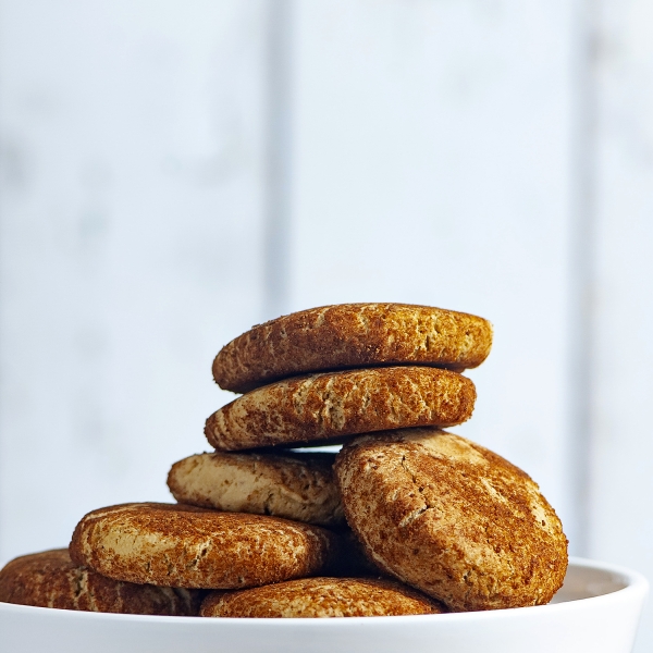 Brown Butter-Cassava Flour Snickerdoodles