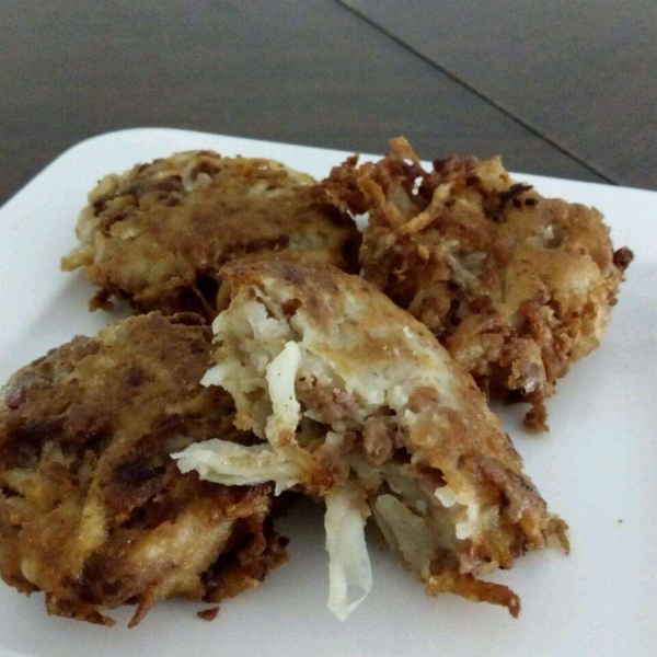 Corned Beef Potato Pancakes