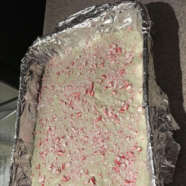 Candy Cane Fudge