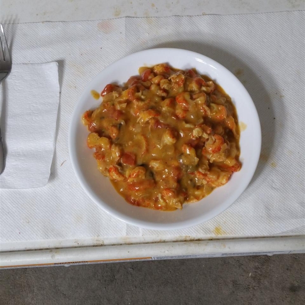 Crawfish Etoufee with Cream of Mushroom