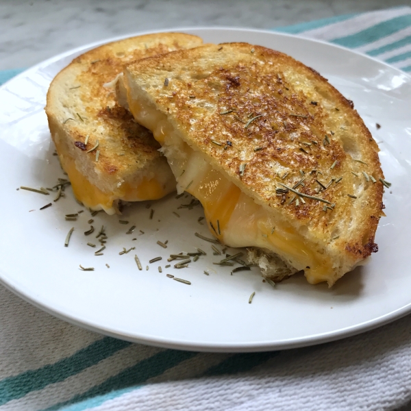 White Pizza Grilled Cheese