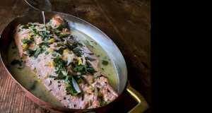 Sockeye Salmon with Preserved Lemon Beurre Blanc